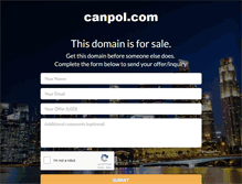 Tablet Screenshot of canpol.com